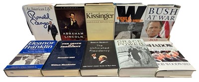 Lot 93 - AMERICAN POLITICIANS: 10 Titles: BOB WOODWARD:...