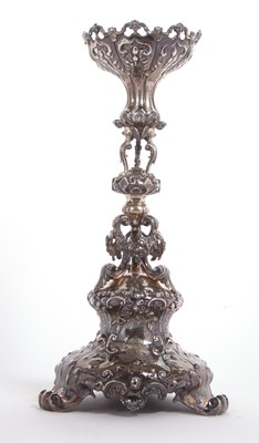 Lot 211 - A Victorian silver table centrepiece, the bowl...