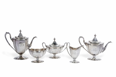 Lot 215 - An Early 20th century five piece American...