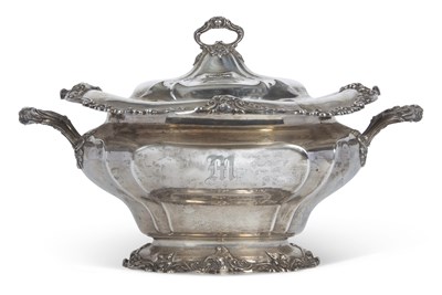 Lot 216 - An American Shreeve, Crump & Low Co large twin...