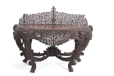 Lot 341 - A large 19th Century Burmese...