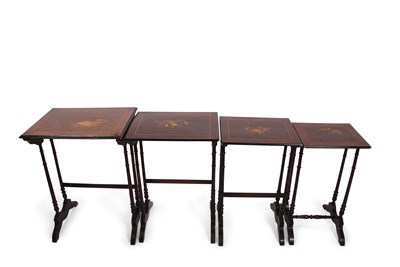 Lot 347 - A late 19th Century French quartet of nesting...