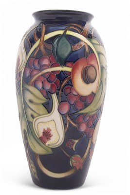 Lot 46 - A large Moorcroft vase in the Queens Choice...