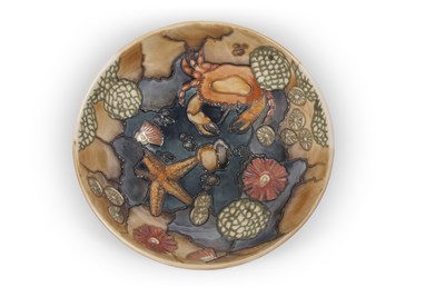 Lot 49 - A Moorcroft bowl in the RockPool pattern,...