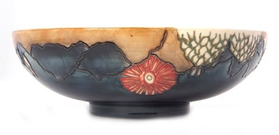 Lot 49 - A Moorcroft bowl in the RockPool pattern,...