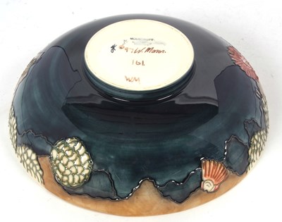 Lot 49 - A Moorcroft bowl in the RockPool pattern,...