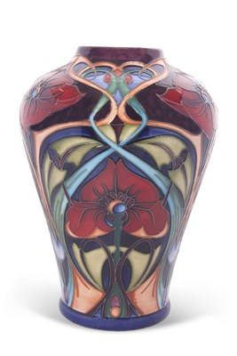 Lot 51 - A Moorcroft vase of baluster form with...