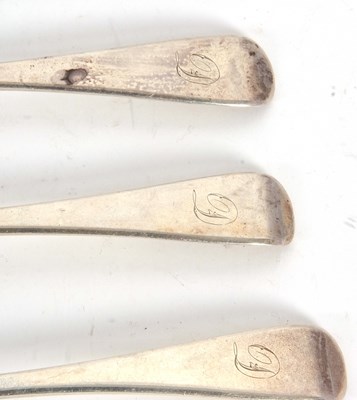 Lot 30 - Group of four Victorian Old English pattern...