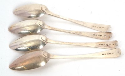 Lot 30 - Group of four Victorian Old English pattern...