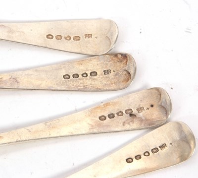 Lot 30 - Group of four Victorian Old English pattern...