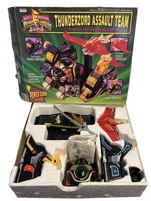 Lot 211 - A boxed Power Rangers Thunderzord Assault Team...