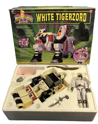 Lot 209 - A boxed Power Rangers White Tigerzord playset...