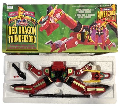 Lot 206 - A boxed Power Rangers Red Dragon Thunderzord...