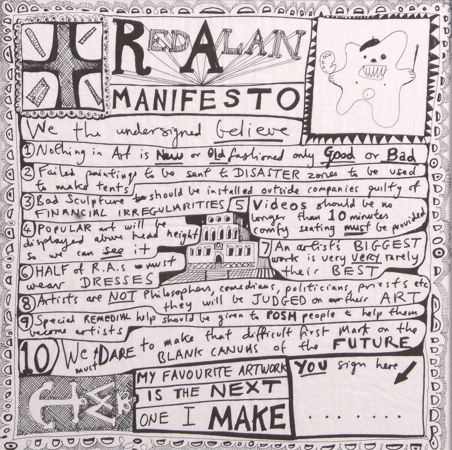 Lot 110 - Grayson Perry CBE RBA (British, b.1960) "Red...
