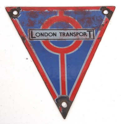 Lot 138 - A vintage enamel London Transport Route Master...