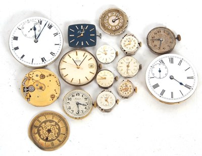 Lot 252 - Mixed Lot: Various wristwatch and pocket watch...