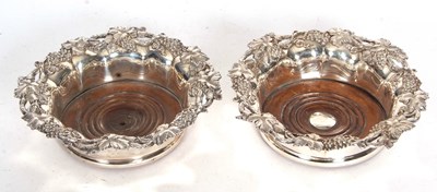 Lot 205 - A pair of mid 19th Century silver plated...