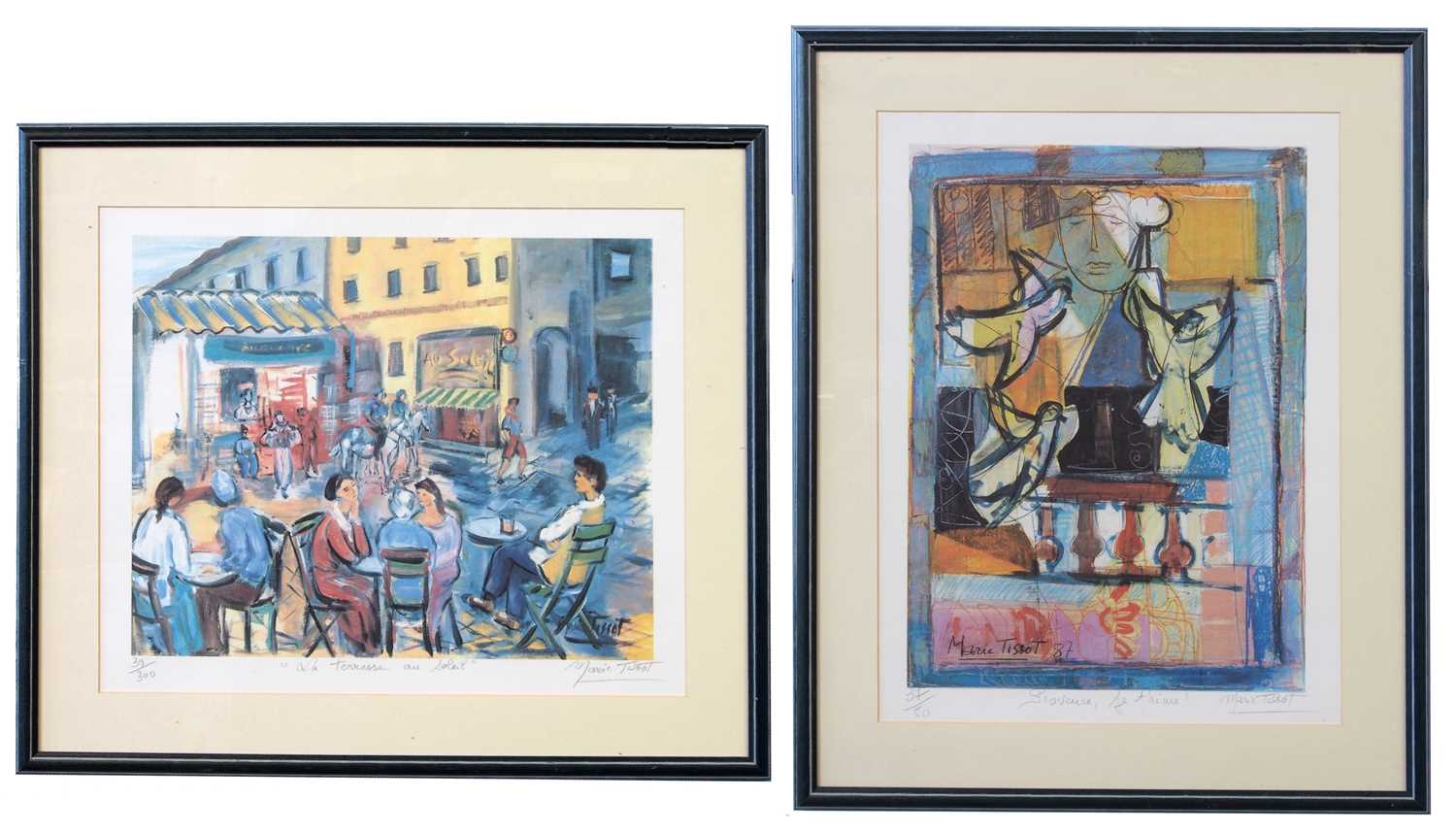 Lot 122 - Marie Tissot (French, 20th century), "Provence,...