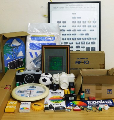Lot 113 - A quantity of camera promotional and...
