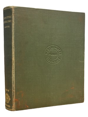Lot 13 - L A MAYER: SARACENIC HERALDRY, Oxford,...