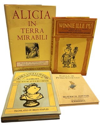Lot 201 - LATIN CHILDRENS': 4 Titles: A A MILNE: THE...