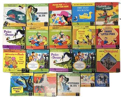 Lot 62 - A collection of various Walt Disney 8mm film...