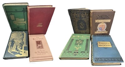 Lot 562 - Eight Victorian Decorative Cloth Bindings. 8vo,...