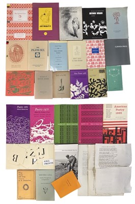 Lot 573 - Poetry and Literature and Private Press...
