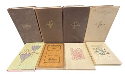 Lot 571 - THOMAS MANN COLLECTION. Eight books in total,...