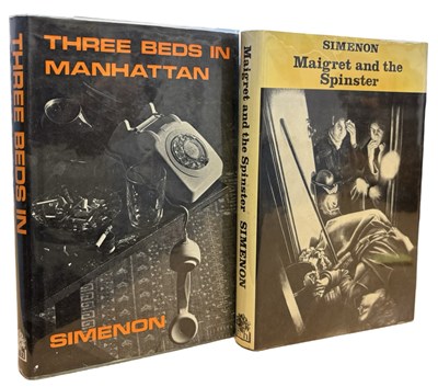 Lot 152 - GEORGES SIMENON: 2 Titles: THREE BEDS IN...