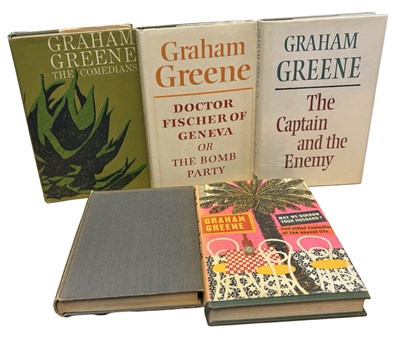 Lot 324 - GRAHAM GREENE: 5 Titles: THE END OF THE AFFAIR,...