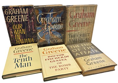 Lot 325 - GRAHAM GREENE: 6 Titles: DOCTOR FISCHER OF...