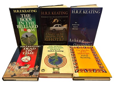 Lot 133 - H R F KEATING FIRSTS: 6 Titles: GO WEST,...