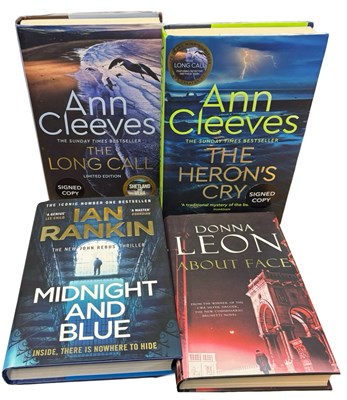 Lot 228 - MODERN CRIME FICTION FIRSTS: 4 Titles: DONNA...