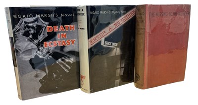 Lot 128 - NGAIO MARSH FIRSTS: 3 Titles: THE NURSING HOME...
