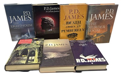 Lot 125 - P D JAMES FIRST: 7 Titles: THE LIGHTHOUSE,...