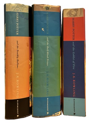 Lot 47 - J K ROWLING: 3 Titles: HARRY POTTER AND THE...