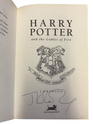 Lot 47 - J K ROWLING: 3 Titles: HARRY POTTER AND THE...