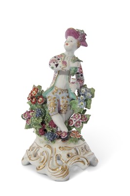 Lot 66 - Bow figure circa 1765, modelled from the Four...
