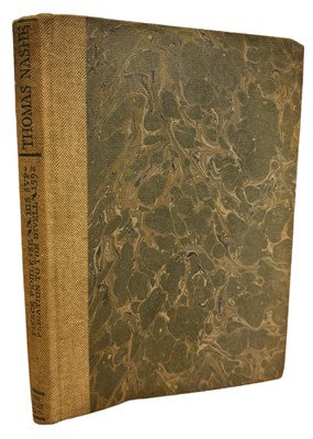 Lot 246 - G B HARRISON (Ed): THOMAS NASHE - PIERCE...