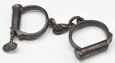 Lot 108 - Set of No.8 Hiatt warranted wrought police...