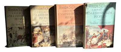 Lot 18 - WINSTON S CHURCHILL: A HISTORY OF THE ENGLISH...