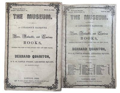 Lot 1088 - THE MUSEUM. A CATALOGUE RAISONNE OF RARE,...