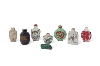 Lot 130 - Miscellaneous lot of Chinese scent bottles...