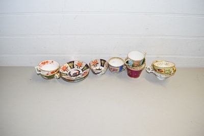 Lot 83 - COLLECTION VARIOUS 19TH CENTURY HAND PAINTED...