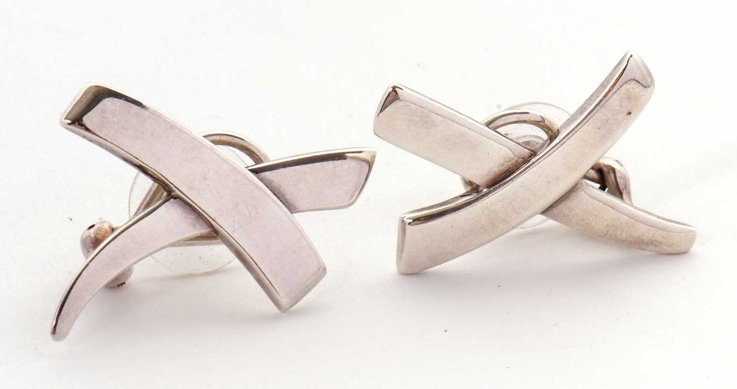 Lot 89 - Paloma Picasso for Tiffany: a pair of...