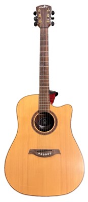 Lot 147 - A Chord 6-string electro-acoustic guitar in...