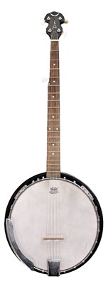 Lot 145 - A Dean 5-string banjo with Remo head