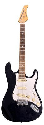 Lot 146 - A Chantry 6-string electric guitar in blue....
