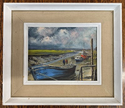 Lot 150 - Peter Solly (British, 20th century), "Morston",...